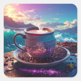 ADESIVO QUADRADO DRINK OF THE GODS - COCOA