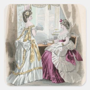 Adesivo Quadrado Duas Senhoras