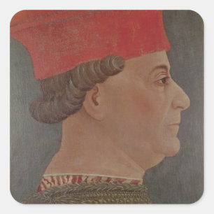 Adesivo Quadrado Duque de Francesco Sforza de Milão