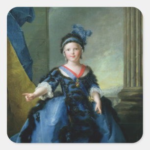 Adesivo Quadrado Duque de Louis-Joseph-Xavier de France de