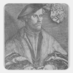 Adesivo Quadrado Duque Wilhelm V de Cleve, 1540