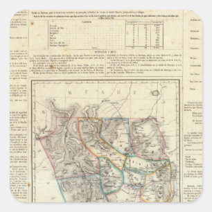 Adesivo Quadrado Durango, México