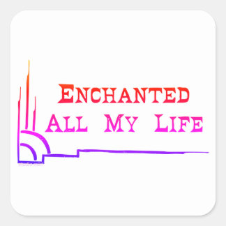 Adesivo Quadrado e.a.m.l SQUARE STICKERS <<sunrise>>