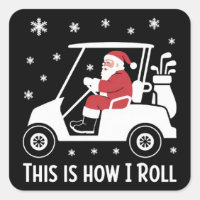 É Assim Que Eu Rolo Papai Noel Engraçado Pilotando