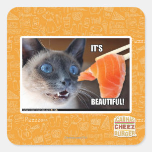 Adesivo Quadrado É lindo!