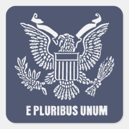 Adesivo Quadrado E Plug Unum - Stickers Patrióticos