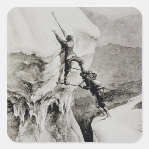 Adesivo Quadrado É possível?, de "Scrambles between the Alps"