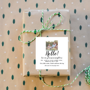 Adesivo Quadrado Editável Hello Neighbor, Nova Morada, introdução