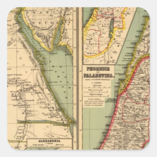 Adesivo Quadrado Egipto, Phoenicia e Palestina