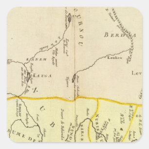 Adesivo Quadrado Egipto, Sudão