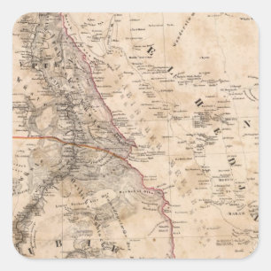 Adesivo Quadrado Egipto, Sudão, África 2