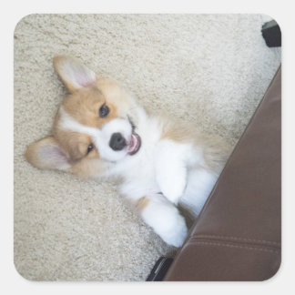 Adesivo Quadrado Ei, garota