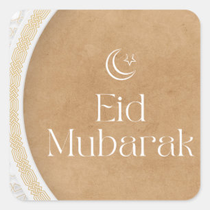 Adesivo Quadrado Eid Mubarak