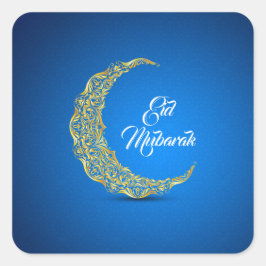 Adesivo Quadrado Eid Mubarak / Ramadan