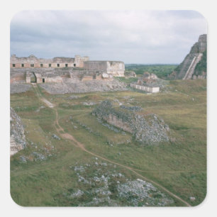 Adesivo Quadrado EL Castillo e o Nunnery