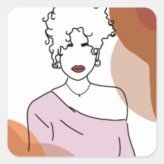 Adesivo Quadrado Ela