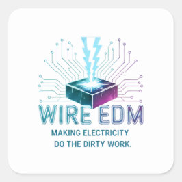 Adesivo Quadrado Electric Discharge Machining Phone Case