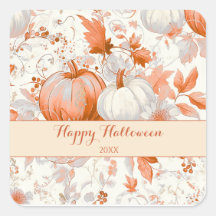 Elegante Outono Chinoiserie Halloween