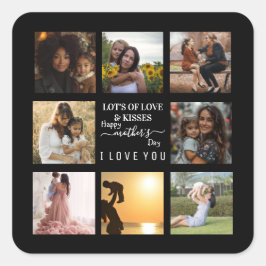 Adesivo Quadrado Elegent first mothers day