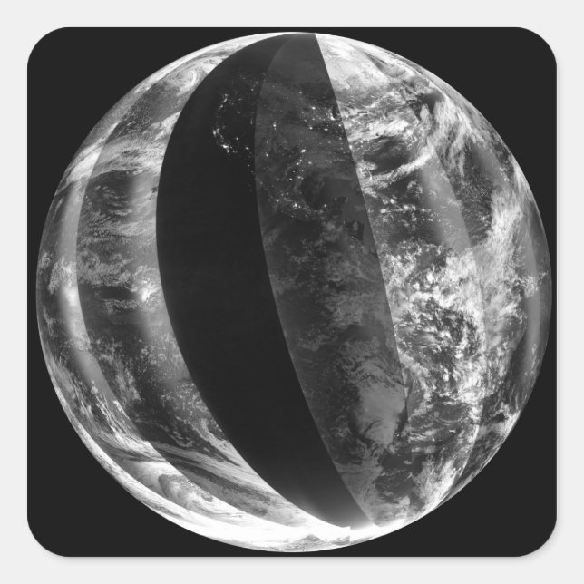 Adesivo Quadrado Elipse lunar (Frente)