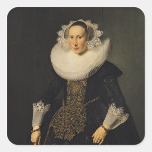 Adesivo Quadrado Elisabeth camionete der Aa, 1628