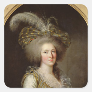 Adesivo Quadrado Elisabeth de France