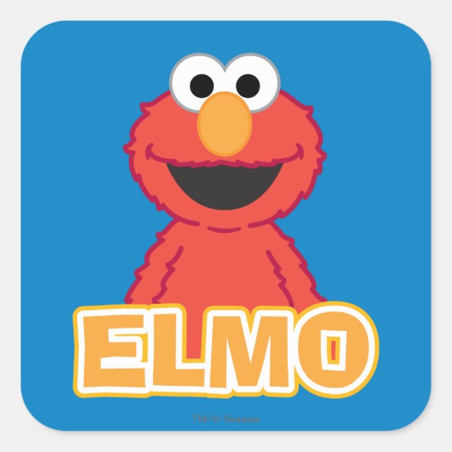 Adesivo Quadrado Elmo Estilo Clássico (Frente)