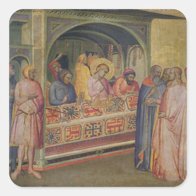 Adesivo Quadrado Eloi no Workshop de Silversmith (Frente)