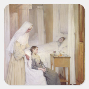 Adesivo Quadrado Em Notre-Dame du Perpetuel Bon Secours