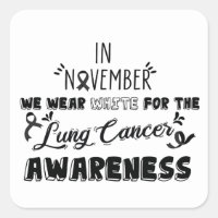 Em novembro vestimos branco para o Cancer pulmonar