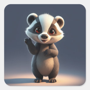 Adesivo Quadrado Embalagem