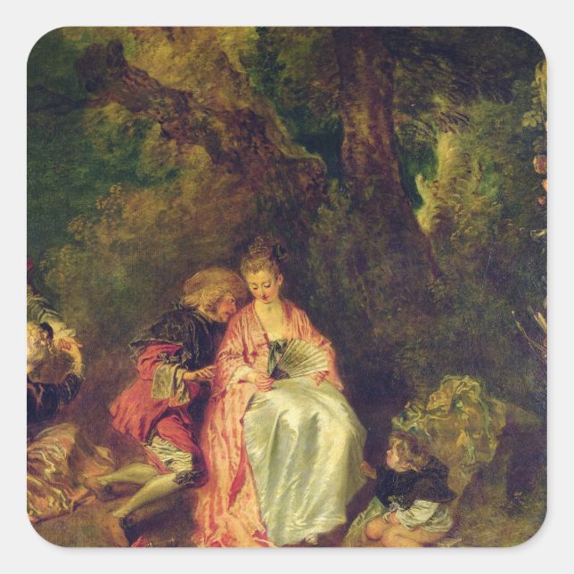 Adesivo Quadrado Embarque para Chipre, c.1717 (Frente)