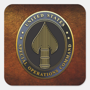 Adesivo Quadrado Emblema USSOCOM