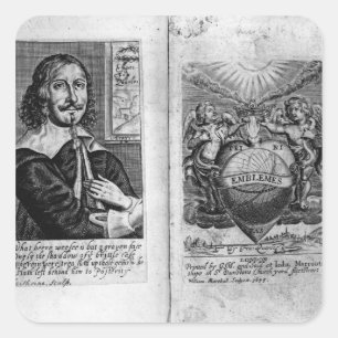 Adesivo Quadrado Emblemas do Frontispiece '
