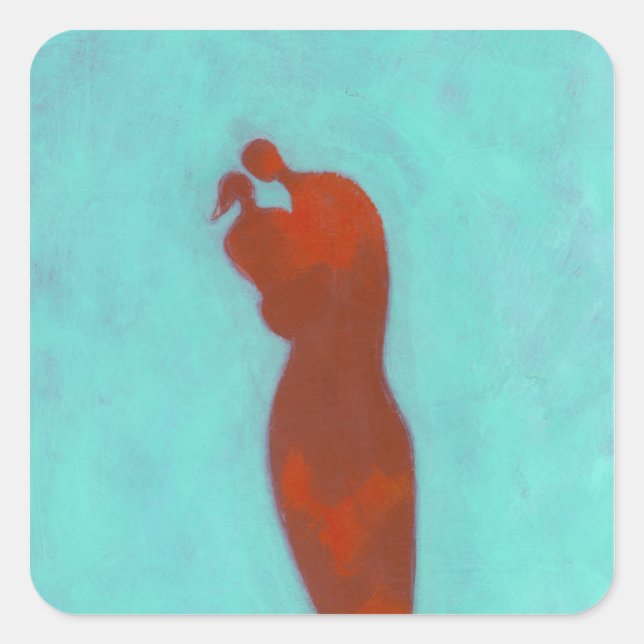 Adesivo Quadrado Embrasão do casal (Frente)