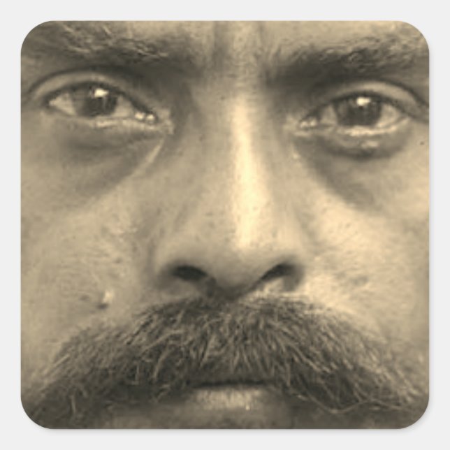 Adesivo Quadrado Emiliano Zapata (Frente)