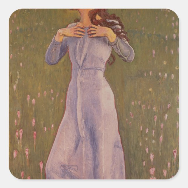 Adesivo Quadrado Emoção, 1900 (Frente)