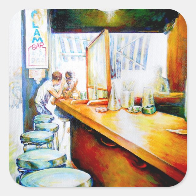 Adesivo Quadrado Emocional para motivar, lógica para justificar (Frente)