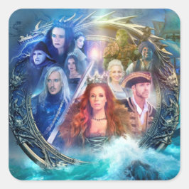 Adesivo Quadrado Empire Queen Sticker