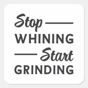 Adesivo Quadrado Empreendedor Pára De Gritar O Chefe