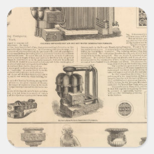 Adesivo Quadrado Empresa de manufactura Stewart de Simonds