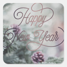 Empresa Personalizada Rosa Feliz ano novo 2025