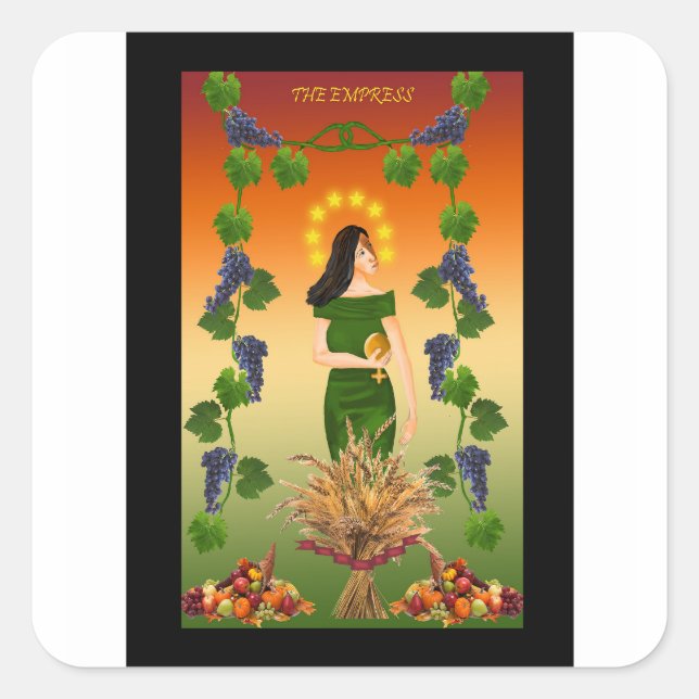 Adesivo Quadrado Empress - Sticker (Frente)