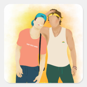 Adesivo Quadrado Encantador como nós - AC