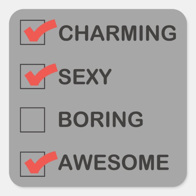 Adesivo Quadrado Encantamento (Frente)