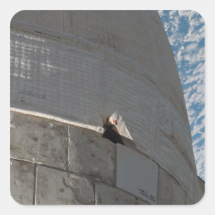 Adesivo Quadrado Encerramento da nave espacial Atlantis