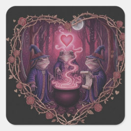 Adesivo Quadrado EnchantedFrogWitch