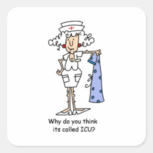 Adesivo Quadrado Enfermeira Enfermeira Enfermeira Enfermeira Enferm
