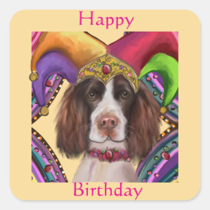 ADESIVO QUADRADO ENGLISH SPRINGER SPANIEL