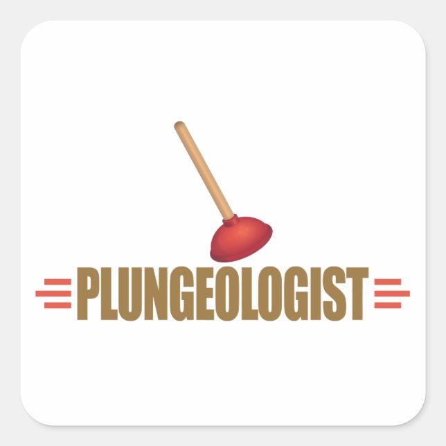 Adesivo Quadrado Engraçado (Frente)